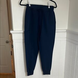 Mandala Navy Blue XSP Extra Small Petite Jogger Scrub Pants